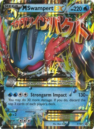 M Swampert EX (XY87) (Jumbo Card) [XY: Black Star Promos] | Gear Gaming Bentonville