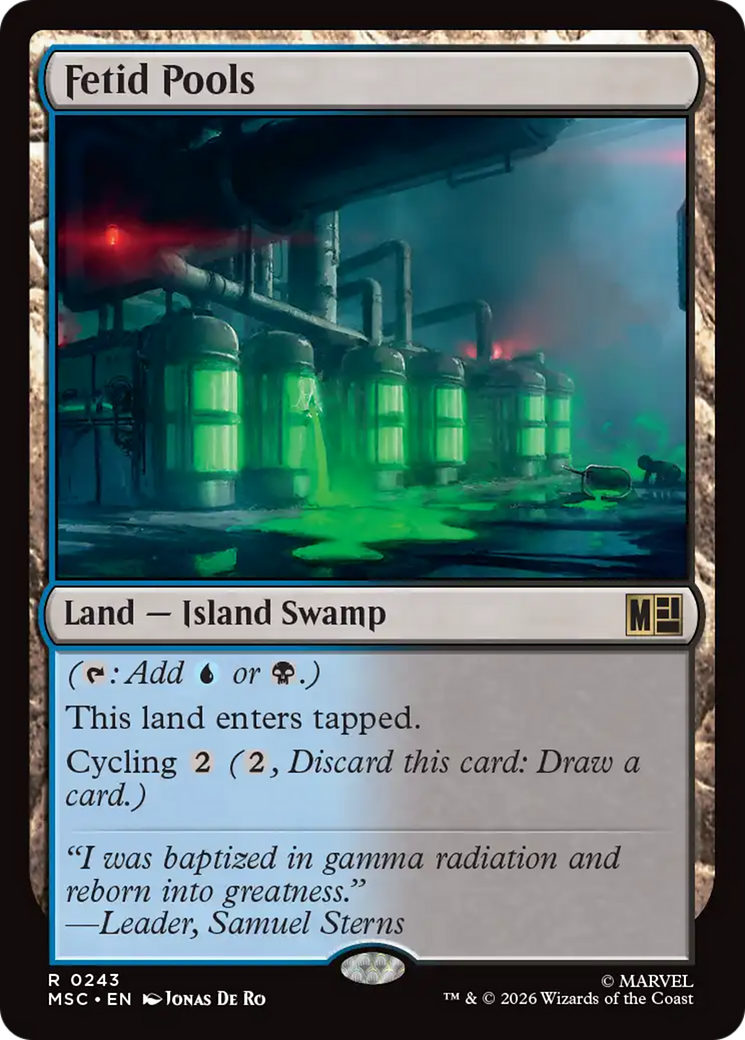 Fetid Pools [Marvel Super Heroes Commander] | Gear Gaming Bentonville
