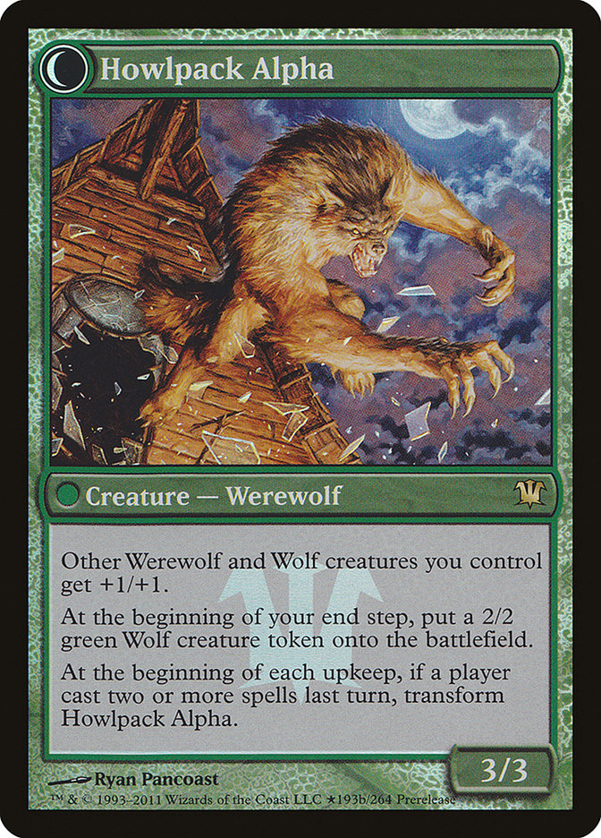 Mayor of Avabruck // Howlpack Alpha [Innistrad Prerelease Promos] | Gear Gaming Bentonville