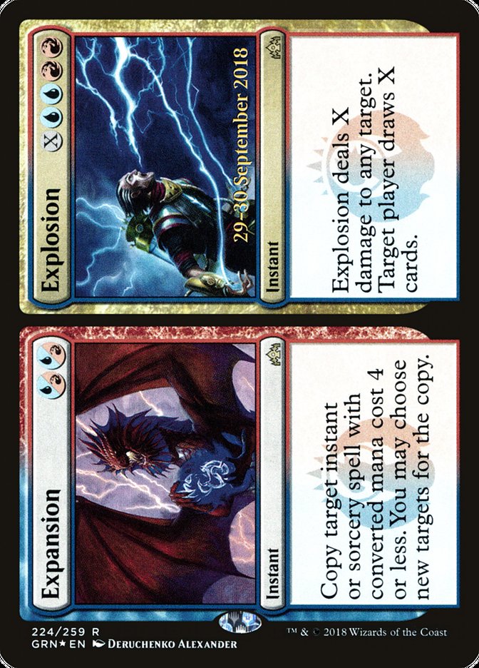 Expansion // Explosion [Guilds of Ravnica Prerelease Promos] | Gear Gaming Bentonville
