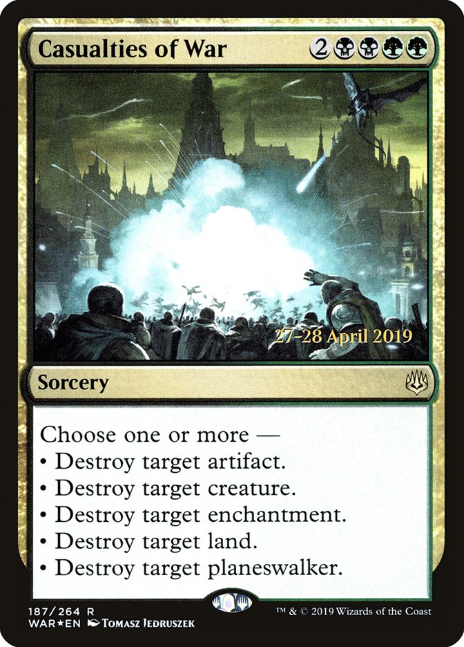Casualties of War [War of the Spark Prerelease Promos] | Gear Gaming Bentonville