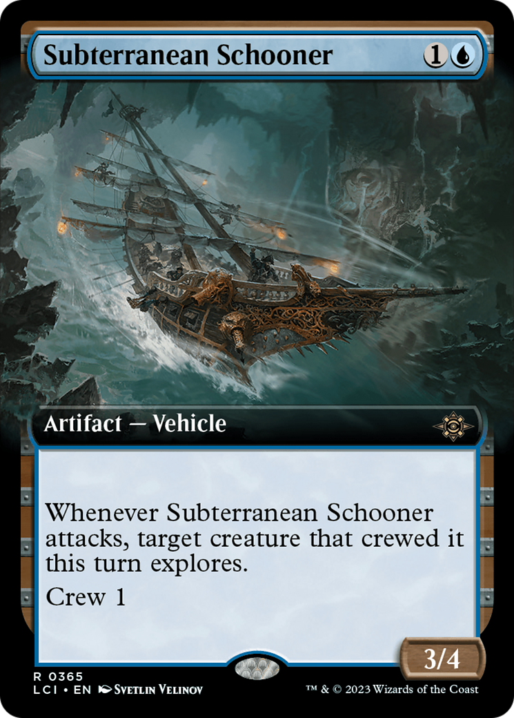 Subterranean Schooner (Extended Art) [The Lost Caverns of Ixalan] | Gear Gaming Bentonville