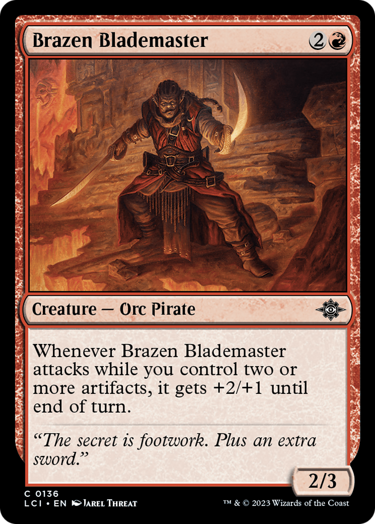 Brazen Blademaster [The Lost Caverns of Ixalan] | Gear Gaming Bentonville