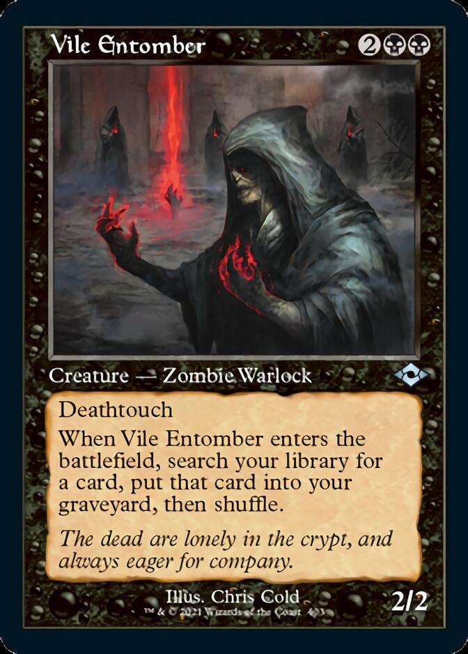 Vile Entomber (Retro Foil Etched) [Modern Horizons 2] | Gear Gaming Bentonville