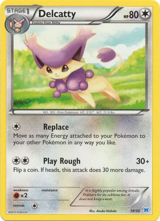 Delcatty (19/30) [XY: Trainer Kit 2 - Latios] | Gear Gaming Bentonville