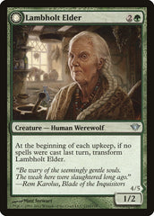 Lambholt Elder // Silverpelt Werewolf [Dark Ascension] | Gear Gaming Bentonville