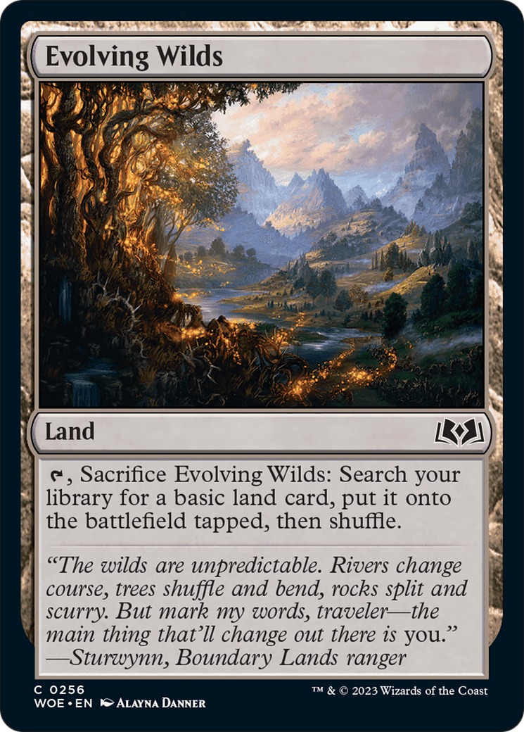 Evolving Wilds [Wilds of Eldraine] | Gear Gaming Bentonville