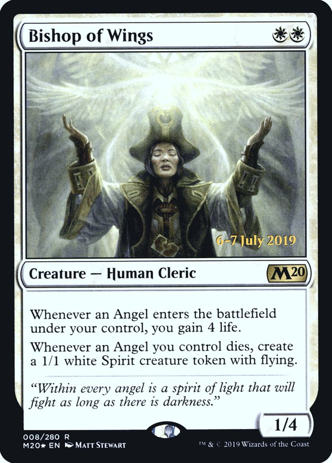 Bishop of Wings [Core Set 2020 Prerelease Promos] | Gear Gaming Bentonville