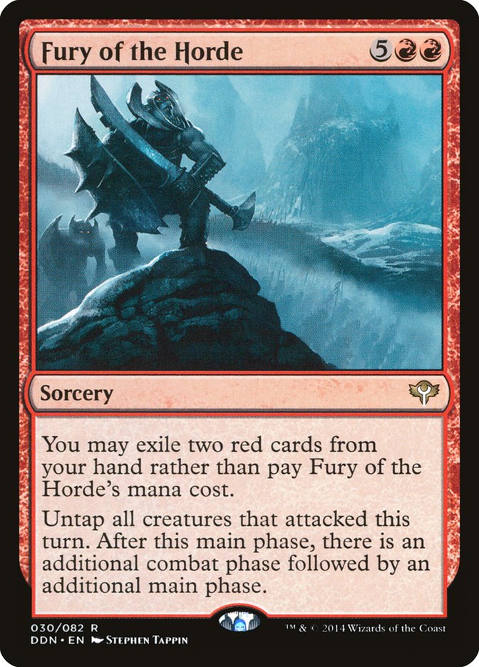 Fury of the Horde [Duel Decks: Speed vs. Cunning] | Gear Gaming Bentonville