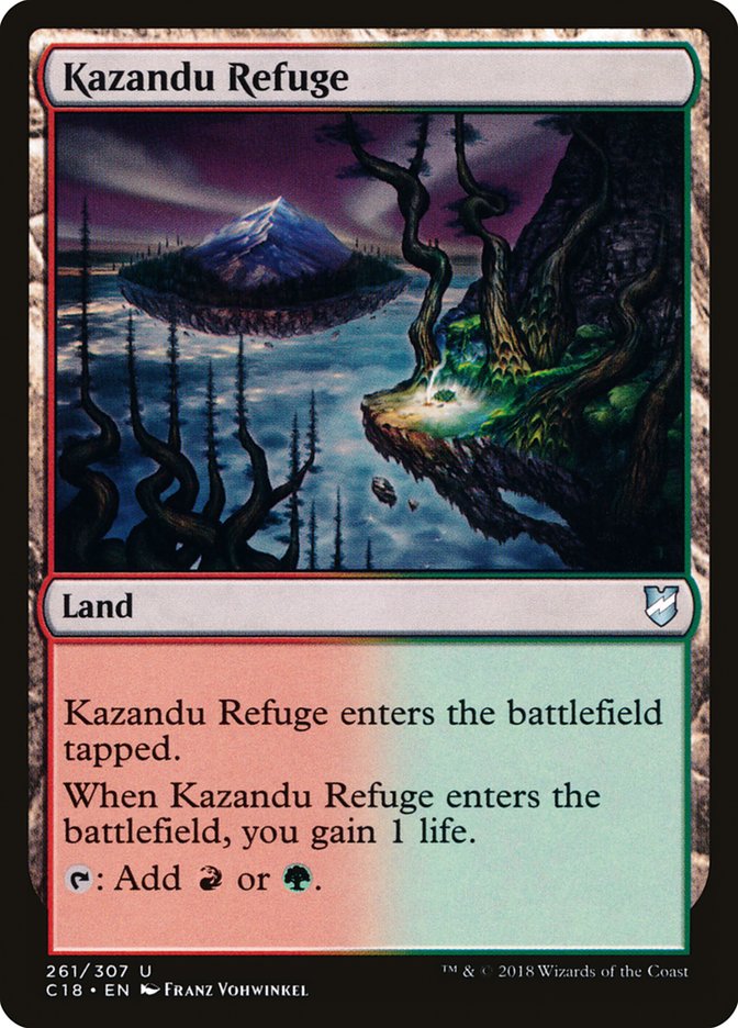 Kazandu Refuge [Commander 2018] | Gear Gaming Bentonville