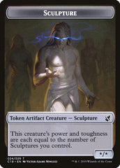 Bird (001) // Sculpture Double-Sided Token [Commander 2019 Tokens] | Gear Gaming Bentonville