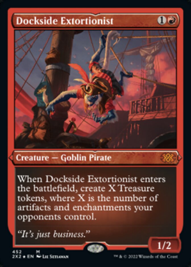 Dockside Extortionist (Foil Etched) [Double Masters 2022] | Gear Gaming Bentonville