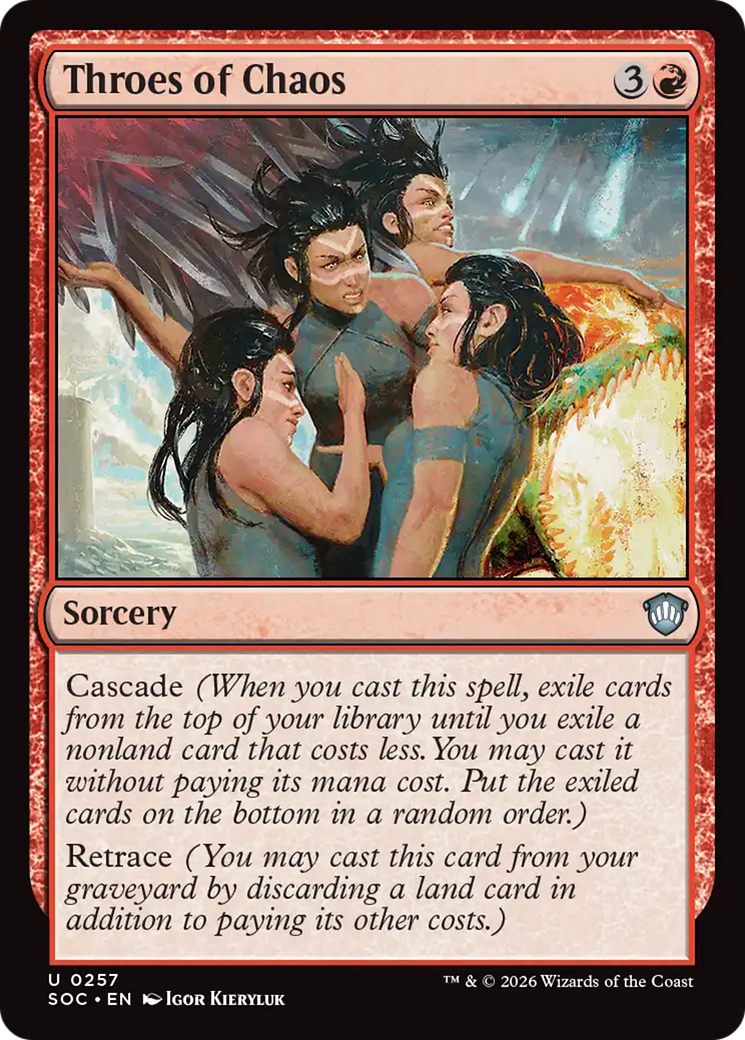 Throes of Chaos [Secrets of Strixhaven Commander] | Gear Gaming Bentonville