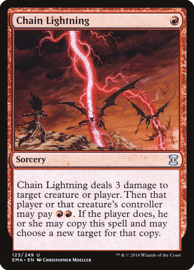 Chain Lightning [Eternal Masters] | Gear Gaming Bentonville
