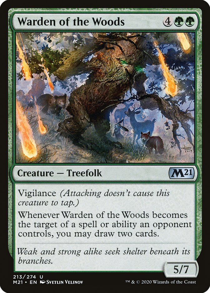 Warden of the Woods [Core Set 2021] | Gear Gaming Bentonville
