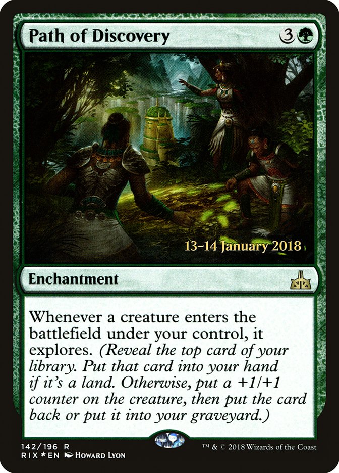 Path of Discovery [Rivals of Ixalan Prerelease Promos] | Gear Gaming Bentonville
