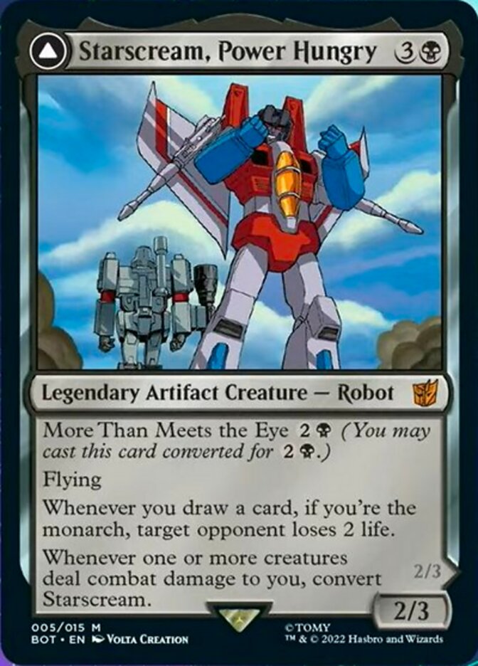 Starscream, Power Hungry // Starscream, Seeker Leader [Transformers] | Gear Gaming Bentonville