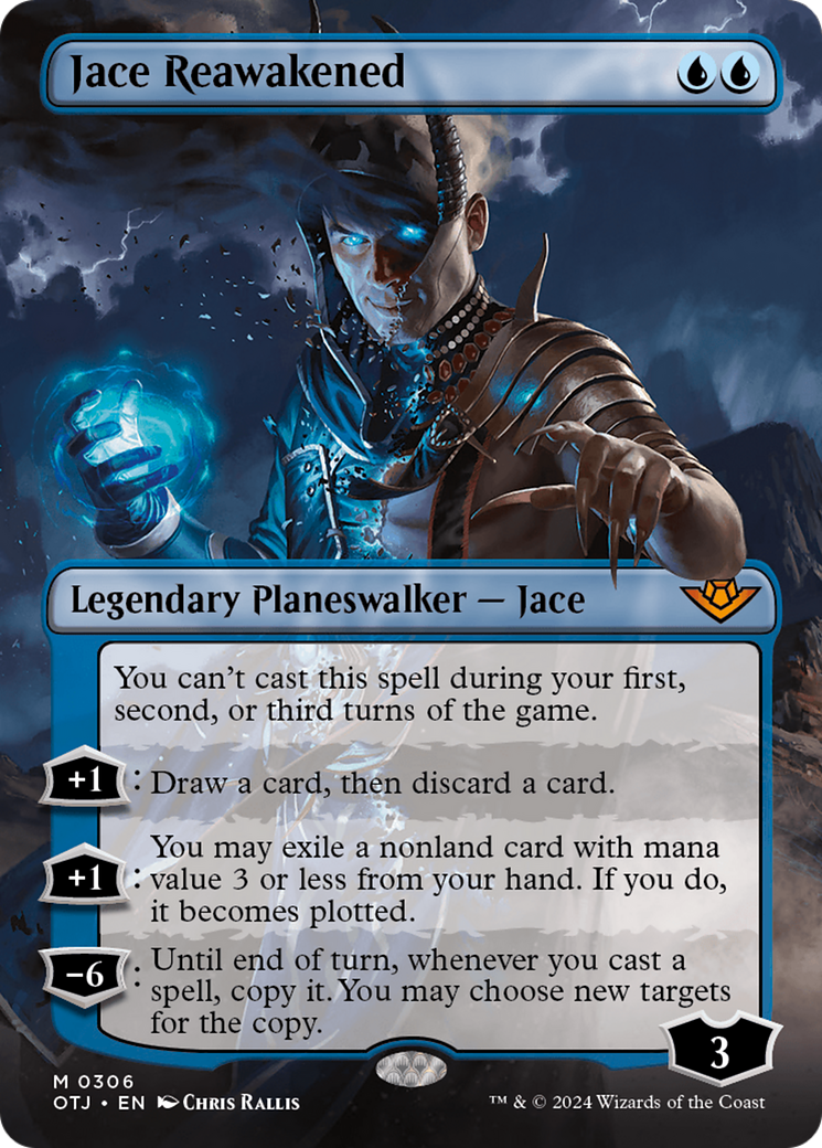 Jace Reawakened (Borderless) [Outlaws of Thunder Junction] | Gear Gaming Bentonville