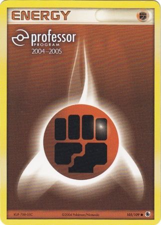 Fighting Energy (105/109) (2004 2005) [Professor Program Promos] | Gear Gaming Bentonville