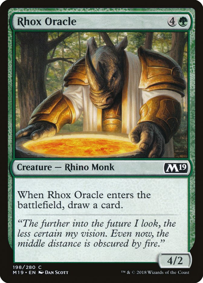 Rhox Oracle [Core Set 2019] | Gear Gaming Bentonville