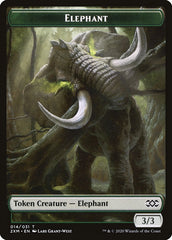 Angel // Elephant Double-Sided Token [Double Masters Tokens] | Gear Gaming Bentonville