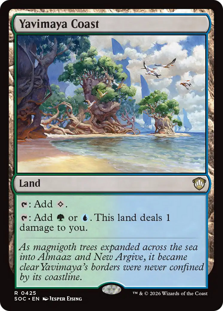 Yavimaya Coast [Secrets of Strixhaven Commander] | Gear Gaming Bentonville