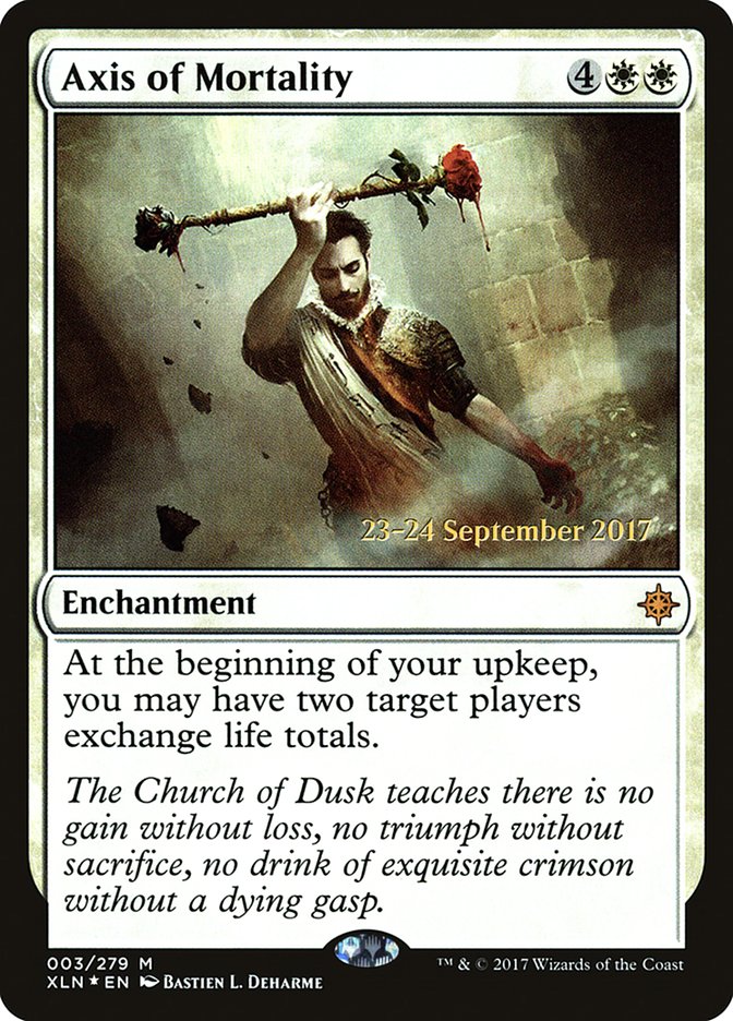 Axis of Mortality [Ixalan Prerelease Promos] | Gear Gaming Bentonville