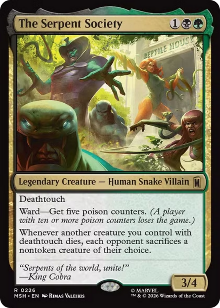 The Serpent Society [Marvel Super Heroes] | Gear Gaming Bentonville