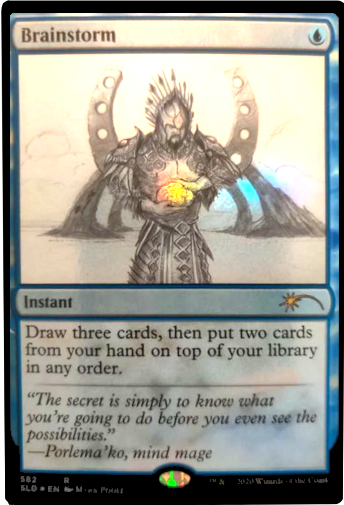 Brainstorm (Sketch) [Secret Lair Drop Promos] | Gear Gaming Bentonville