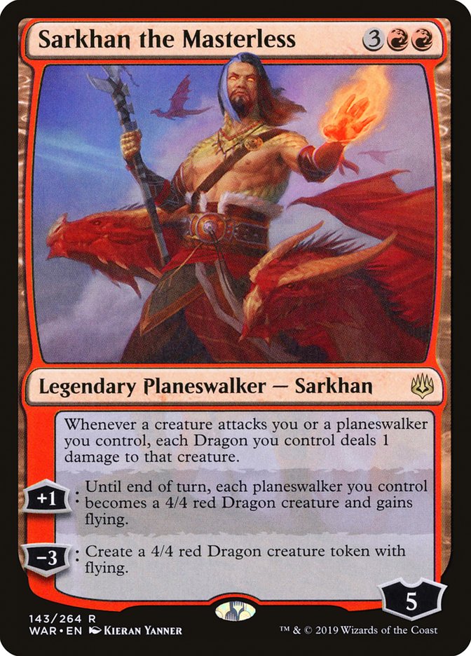 Sarkhan the Masterless [War of the Spark] | Gear Gaming Bentonville
