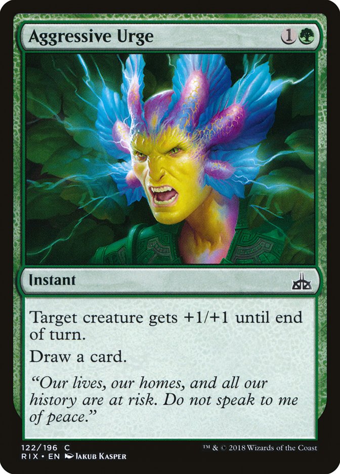 Aggressive Urge [Rivals of Ixalan] | Gear Gaming Bentonville