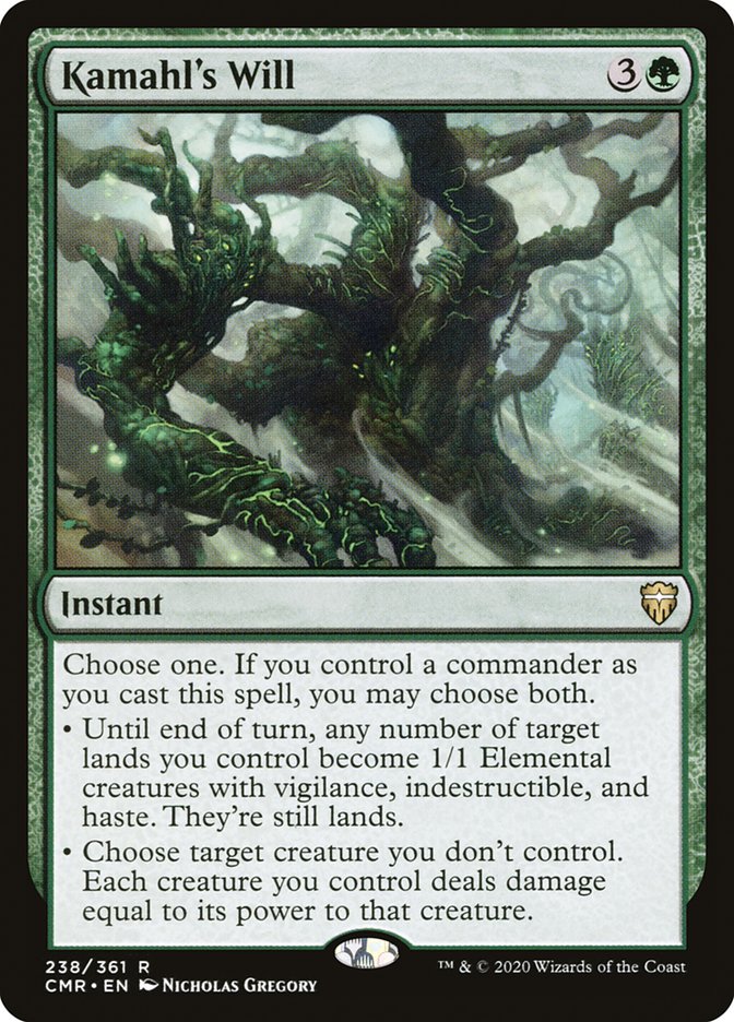 Kamahl's Will [Commander Legends] | Gear Gaming Bentonville