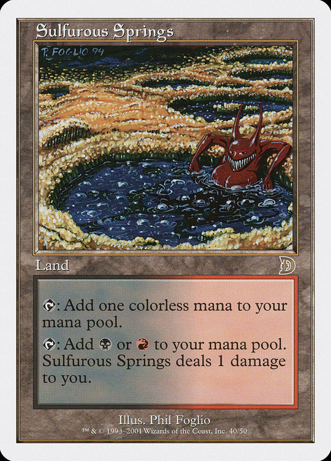 Sulfurous Springs [Deckmasters] | Gear Gaming Bentonville