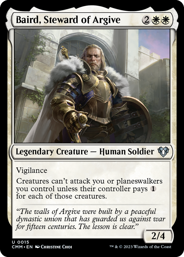 Baird, Steward of Argive [Commander Masters] | Gear Gaming Bentonville