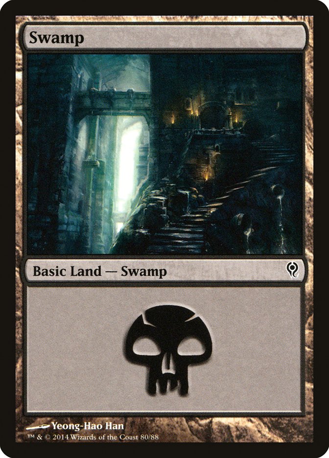 Swamp (80) [Duel Decks: Jace vs. Vraska] | Gear Gaming Bentonville