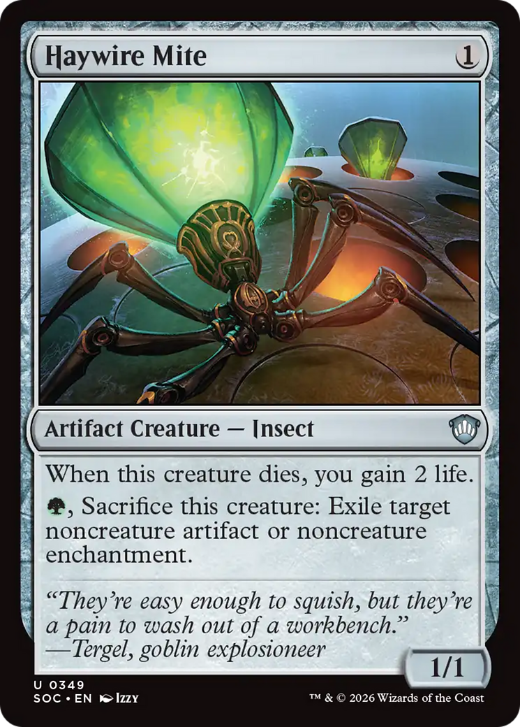 Haywire Mite [Secrets of Strixhaven Commander] | Gear Gaming Bentonville