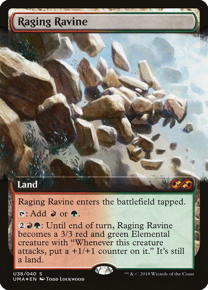 Raging Ravine (Topper) [Ultimate Masters Box Topper] | Gear Gaming Bentonville