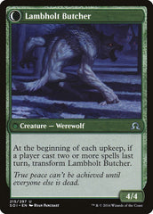 Lambholt Pacifist // Lambholt Butcher [Shadows over Innistrad] | Gear Gaming Bentonville