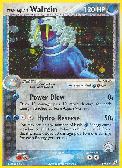Team Aqua's Walrein (6/95) [EX: Team Magma vs Team Aqua] | Gear Gaming Bentonville