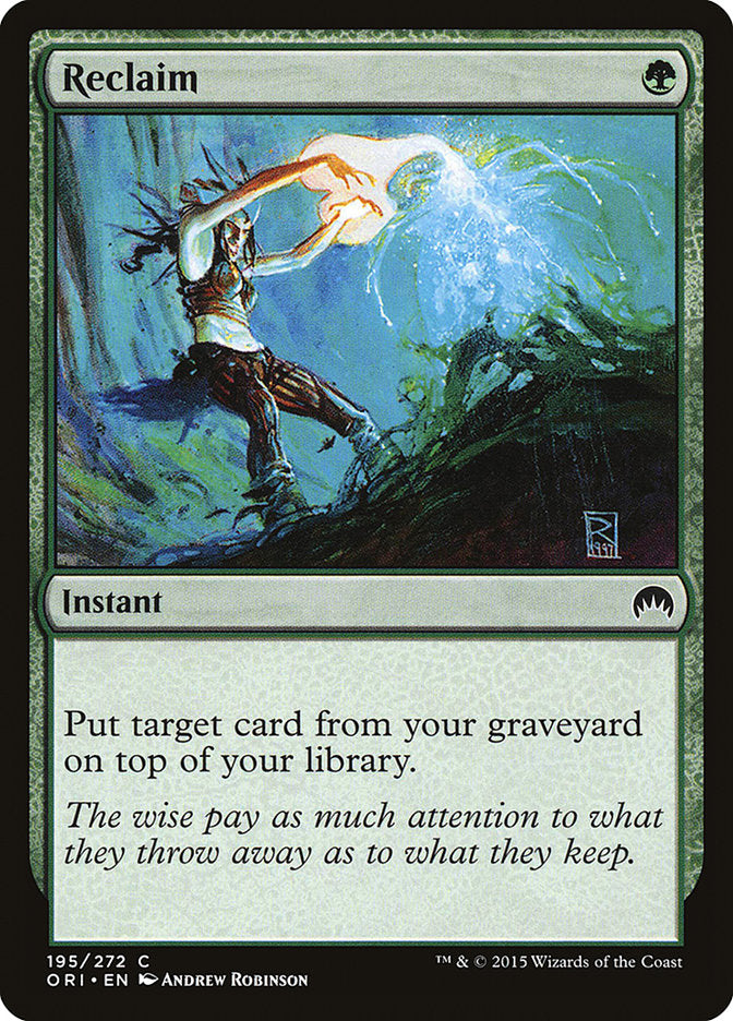 Reclaim [Magic Origins] | Gear Gaming Bentonville
