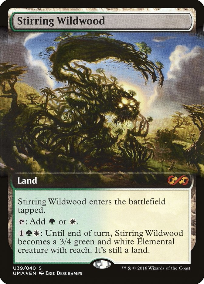 Stirring Wildwood (Topper) [Ultimate Masters Box Topper] | Gear Gaming Bentonville