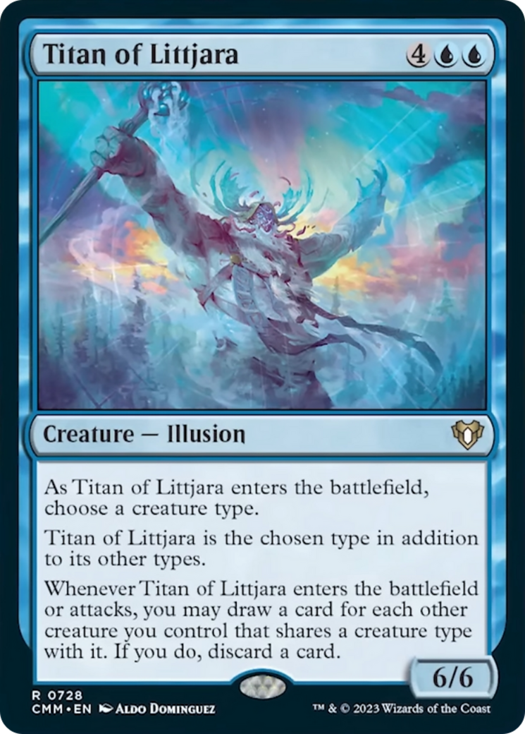 Titan of Littjara [Commander Masters] | Gear Gaming Bentonville