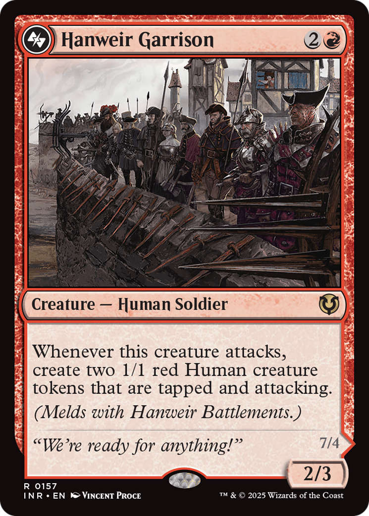 Hanweir Garrison [Innistrad Remastered] | Gear Gaming Bentonville