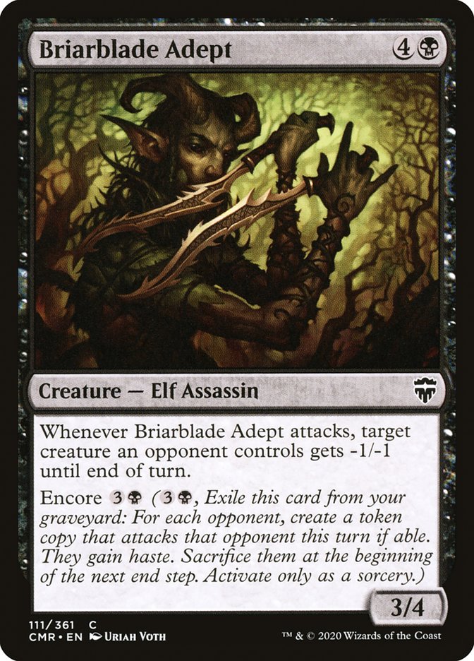 Briarblade Adept [Commander Legends] | Gear Gaming Bentonville