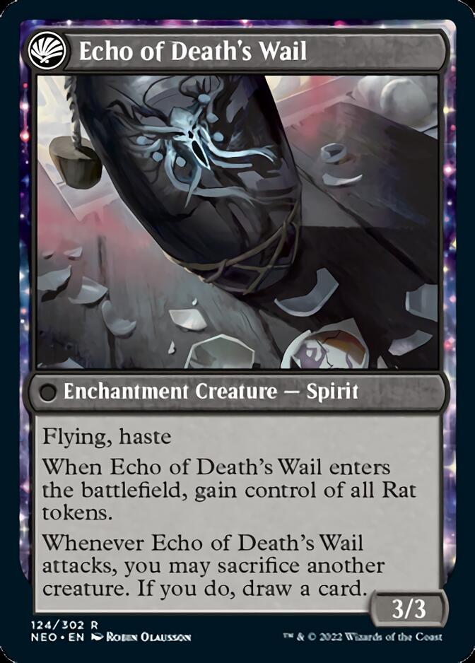 Tribute to Horobi // Echo of Death's Wail [Kamigawa: Neon Dynasty] | Gear Gaming Bentonville