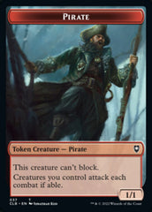 Pirate // Goblin Double-Sided Token [Commander Legends: Battle for Baldur's Gate Tokens] | Gear Gaming Bentonville