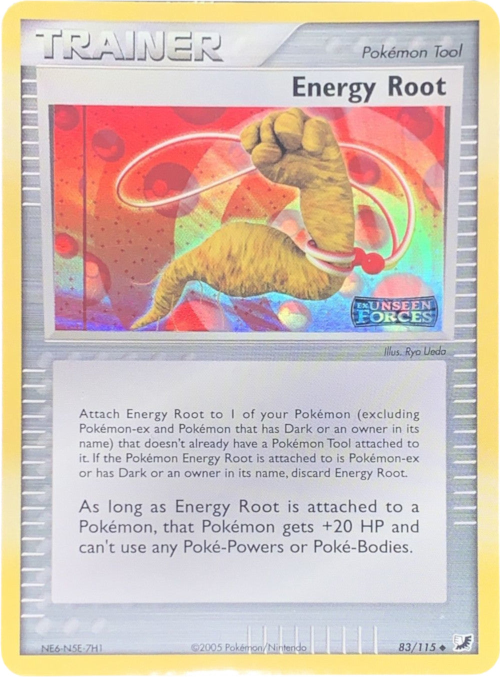 Energy Root (83/115) (Stamped) [EX: Unseen Forces] | Gear Gaming Bentonville