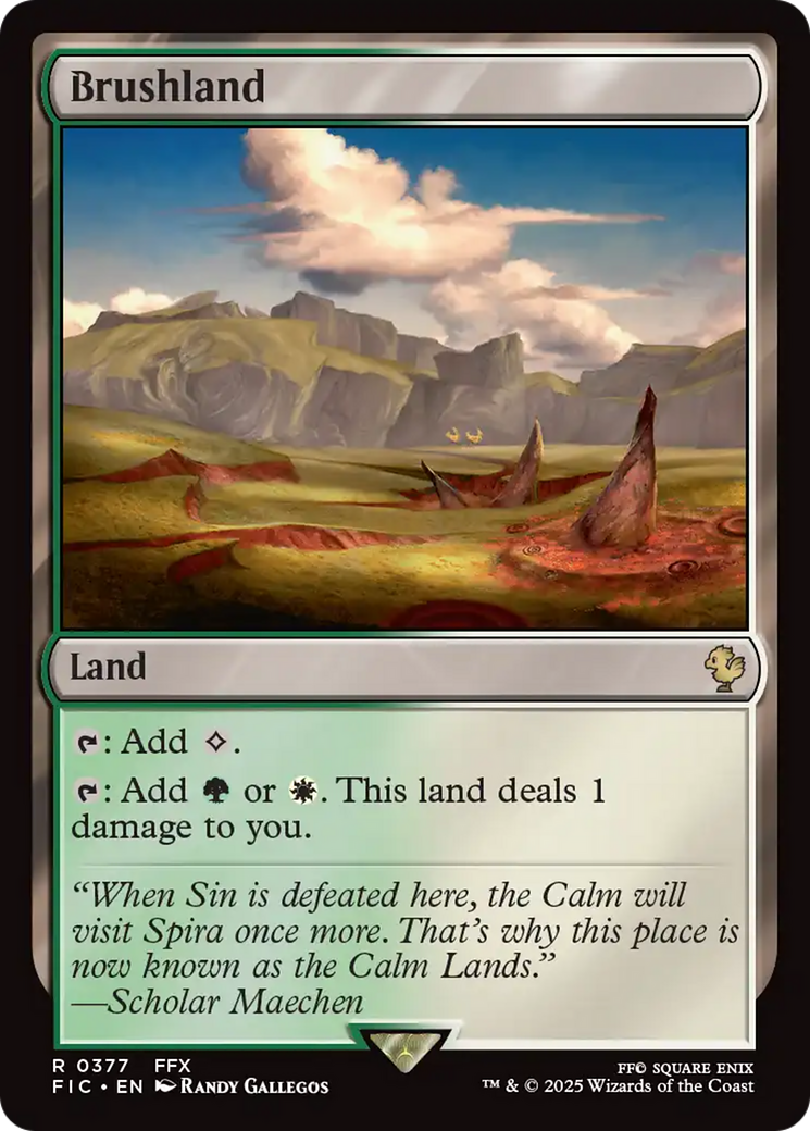 Brushland [FINAL FANTASY Commander] | Gear Gaming Bentonville