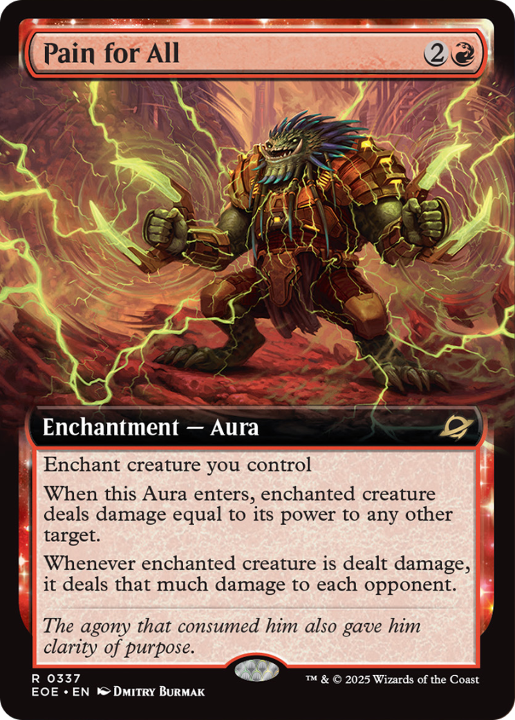Pain for All (Extended Art) [Edge of Eternities] | Gear Gaming Bentonville