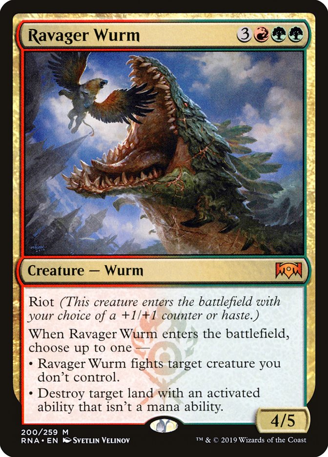 Ravager Wurm [Ravnica Allegiance] | Gear Gaming Bentonville